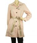 Burberry Girl's 14Y Pink Cotton Polyester Raincoat Mac Belted Trench Jacket Coat
