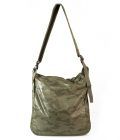 Diesel Camo Army Green Khaki Pattern Canvas Large Shoulder Bag Handbag