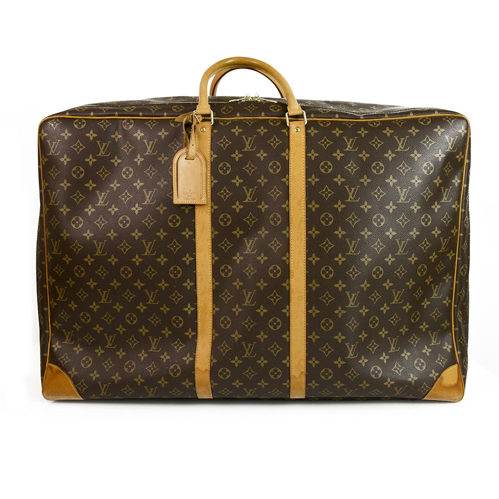 LOUIS VUITTON Sirius 70 Monogram Canvas & Leather suitcase - soft luggage travel - 0