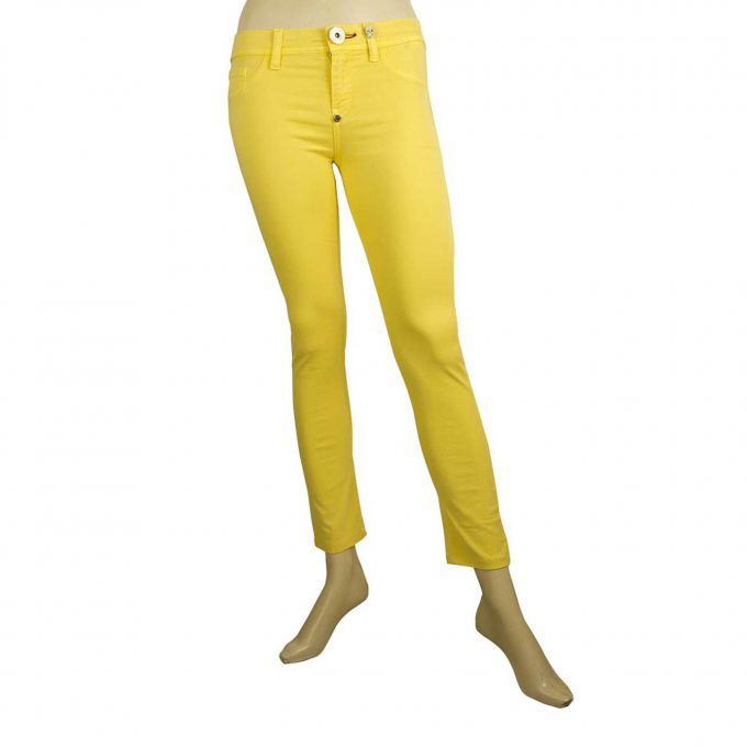 Phillip Plein Devil's Food Jegging Yellow Skinny jeans trousers pants 26