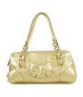 S0nia Rykiel Gold Leather Large Satchel Tote Shopper Handbag superb!