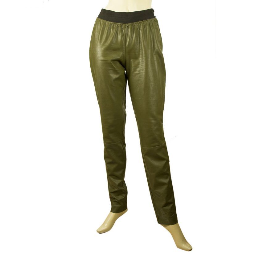 J'aime les garcons Green Polyester Fashion Trousers Pants size XL